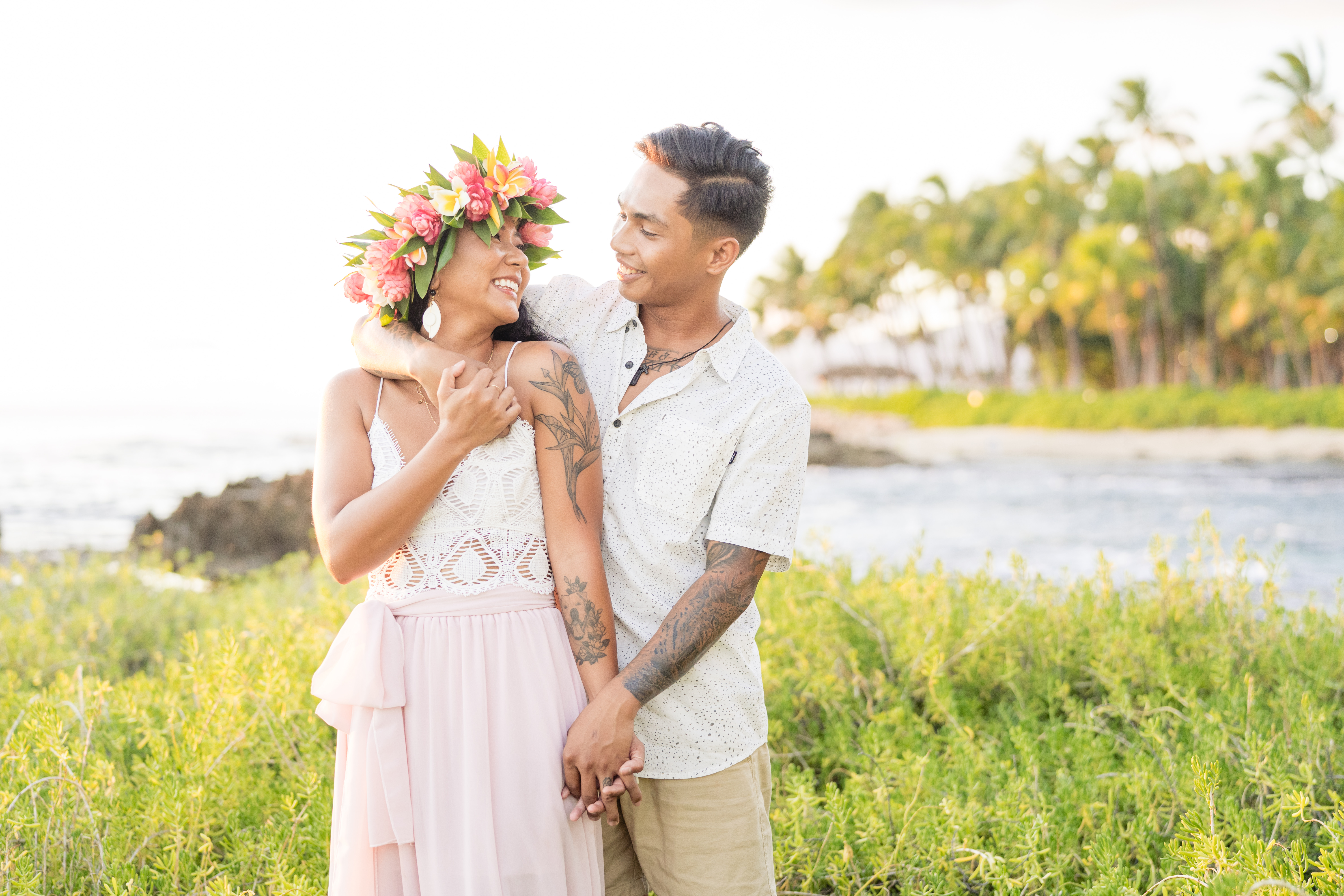 Four Seasons Oahu Wedding Photos