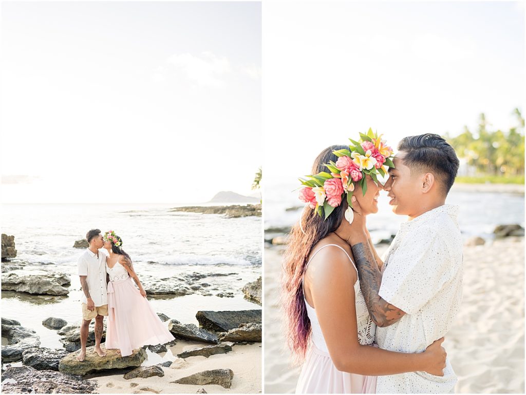 Four Seasons Oahu Engagement Photos