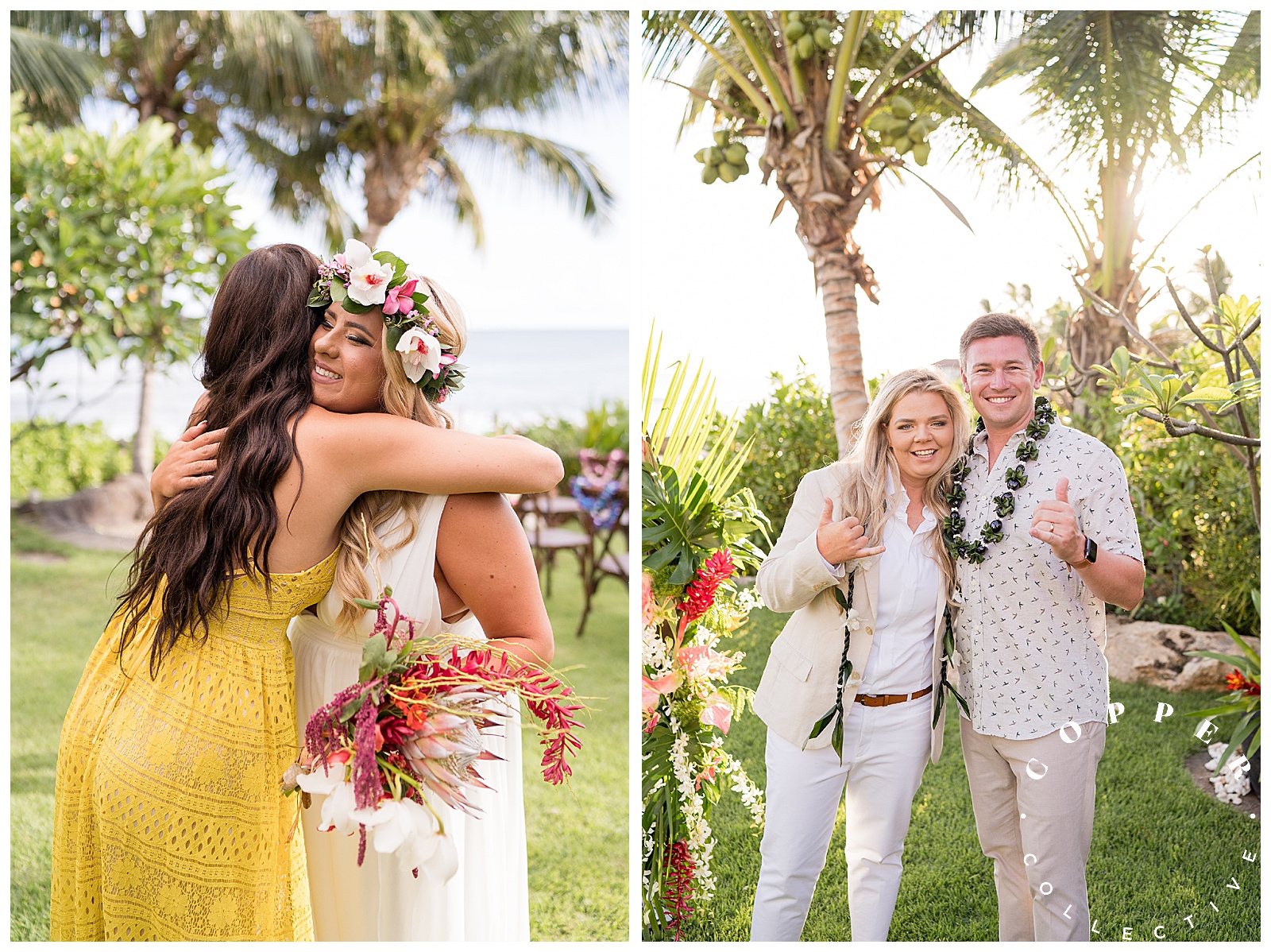 Same Sex Wedding with Friends and Family on Oahu
